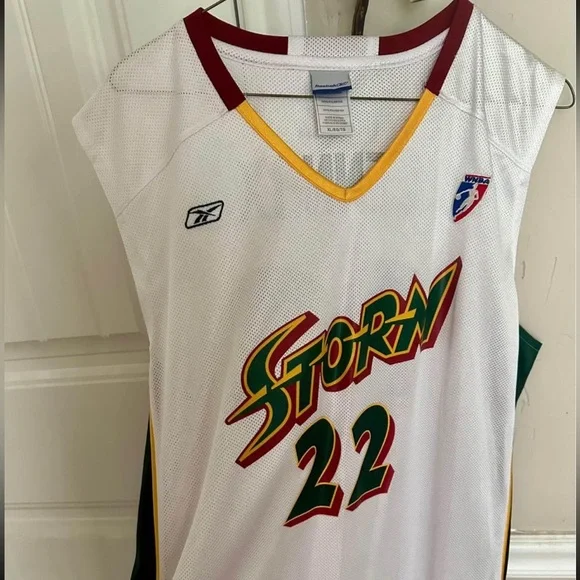 WNBA Seattle Storm Betty Lennox Basketball Jersey XL